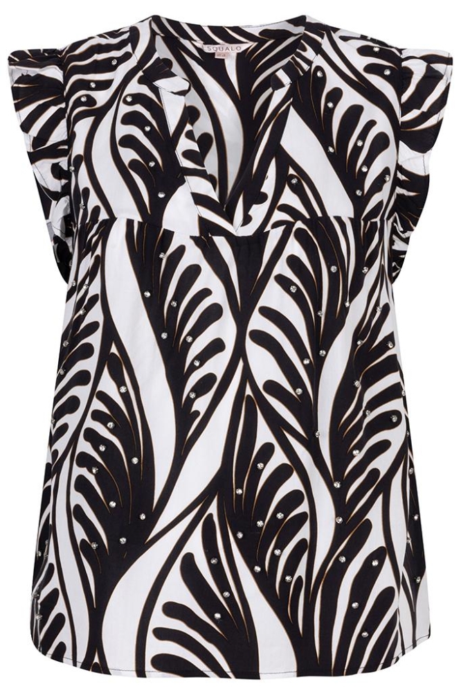 BLOUSE SUMMERVIBES HS25 14211 999 Print